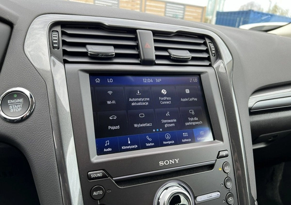 Ford Mondeo cena 97900 przebieg: 48725, rok produkcji 2020 z Wasilków małe 781